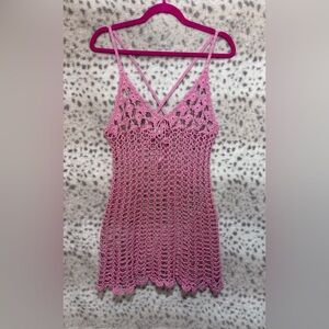 BY DEEP LOS ANGELES CROCHET DRESS